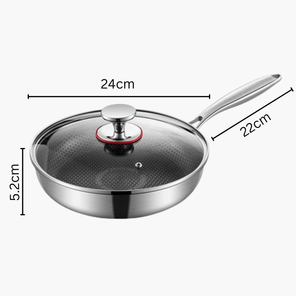 Stainless Steel Titan Pan by Casa & Beyond