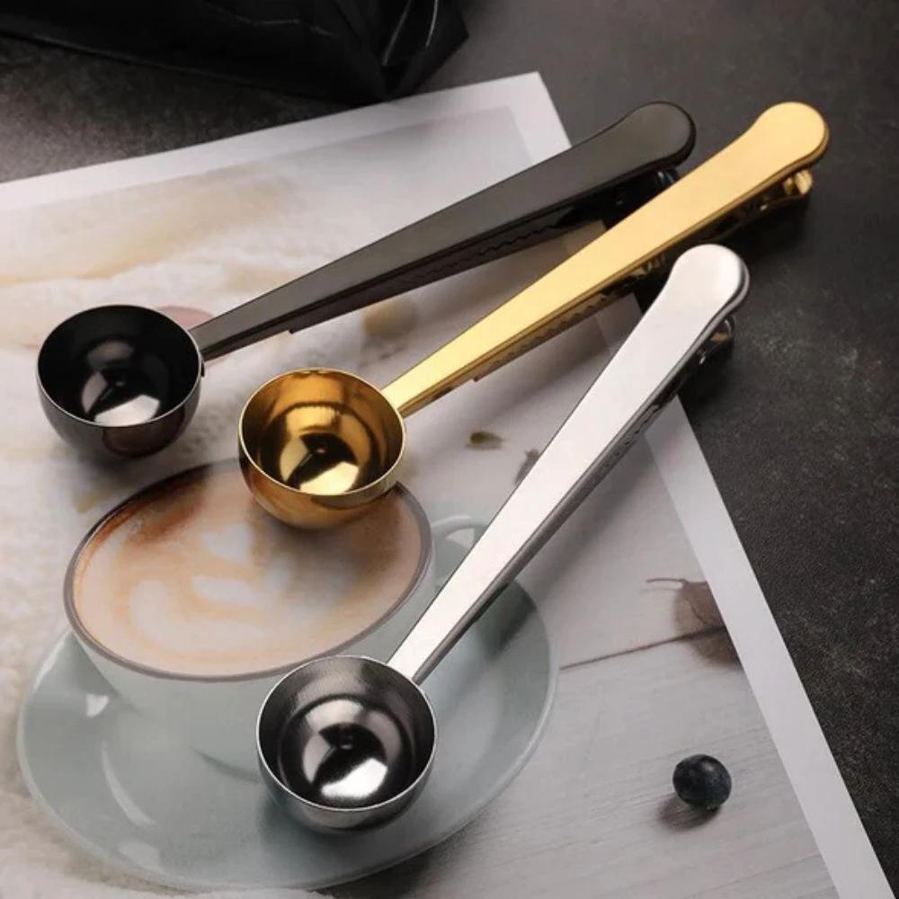Seal & Scoop Coffee Spoon by Casa & Beyond