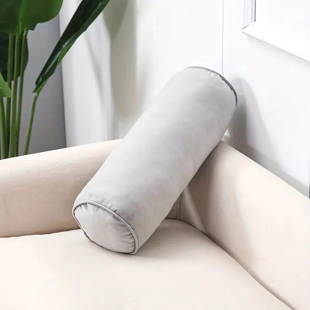 Plush Velvet Bolster Cushion by Casa & Beyond