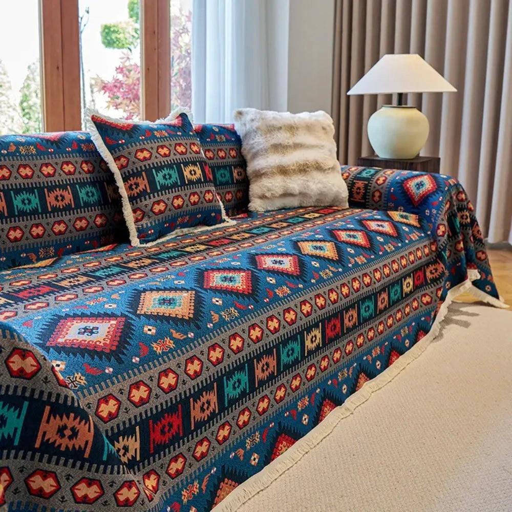 Nomad Dream Boho Sofa Cover by Casa & Beyond