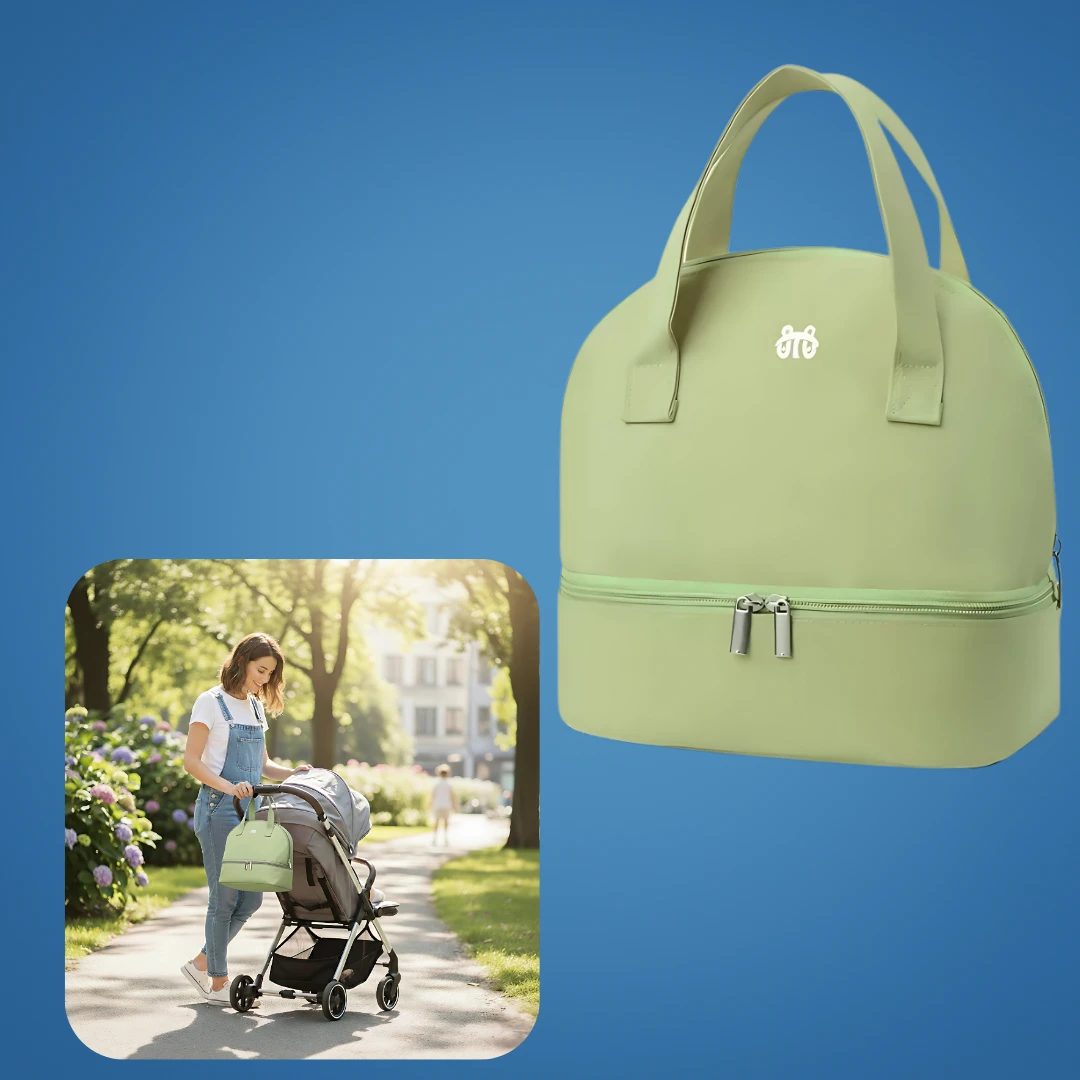 8h Cooling – Leakproof & Portable – Keeps Milk Fresh Safe & Hygienic for Working Mums Bowlift by Bowlift