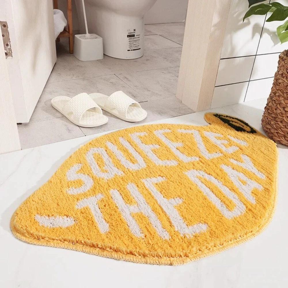 Squeeze the Day' Non-Slip Bath Mat by Casa & Beyond
