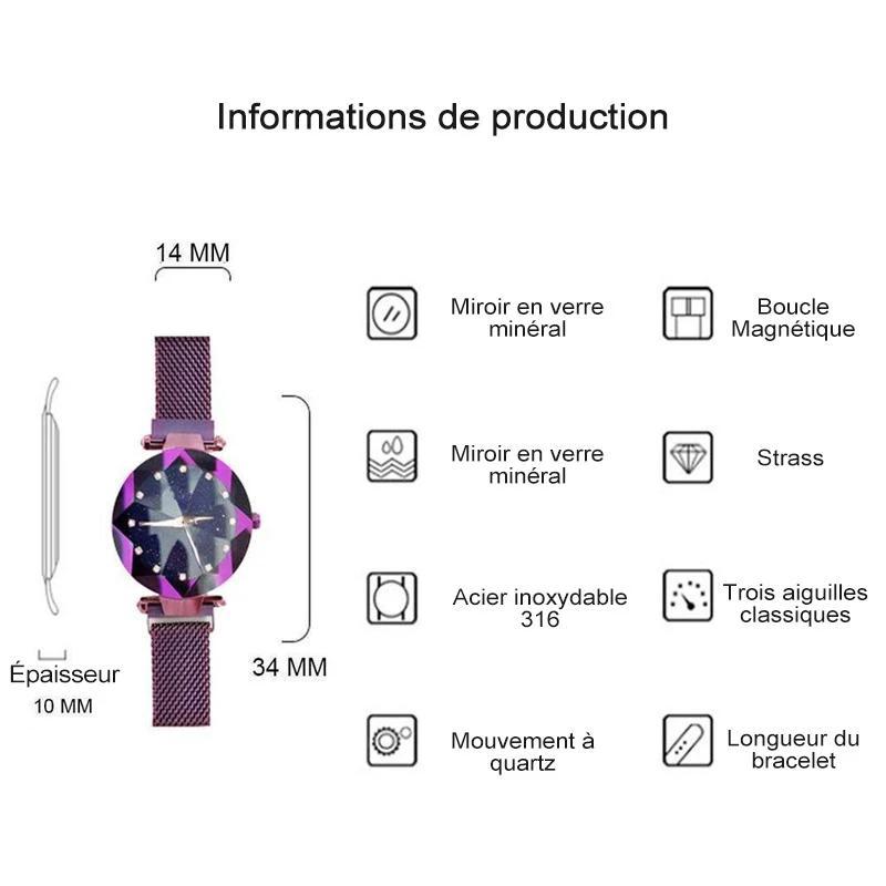 EtoiléE Waterproof Wristwatch by Bowlift