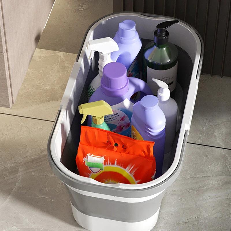 Foldable Portable Rectangular Bucket by Bowlift
