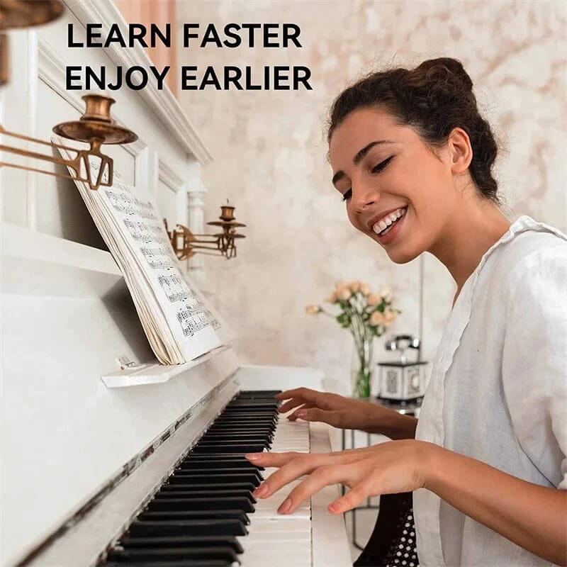 Removable Piano Keyboard Note Label by BowLift