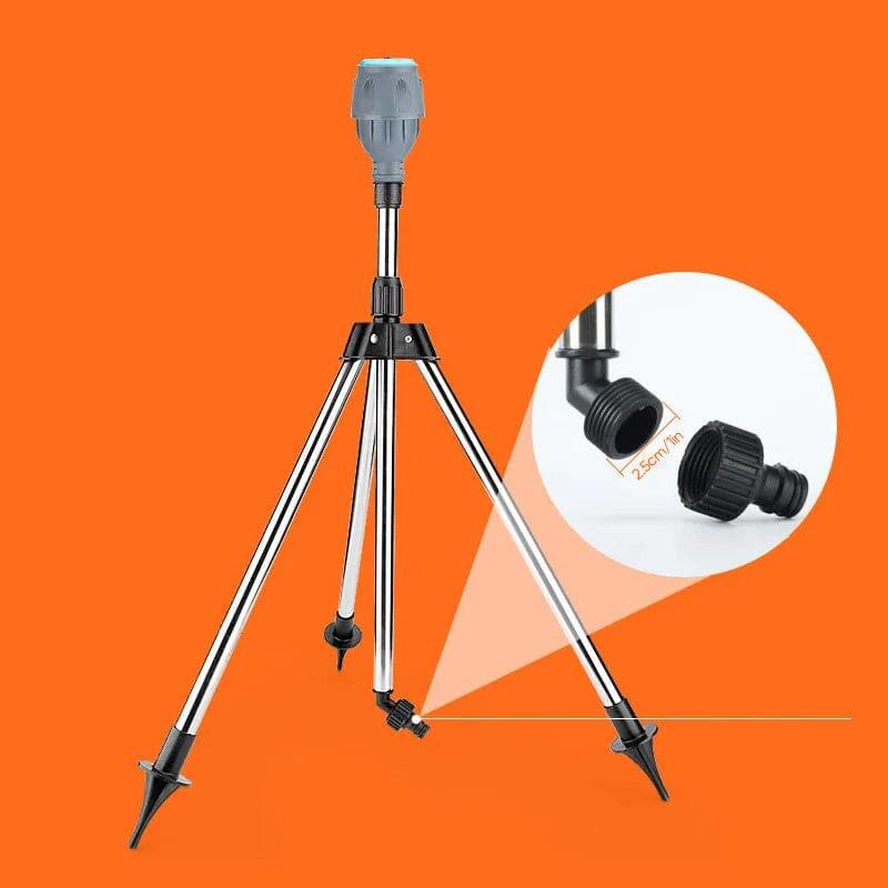 Tripod rotation compensation by Bowlift