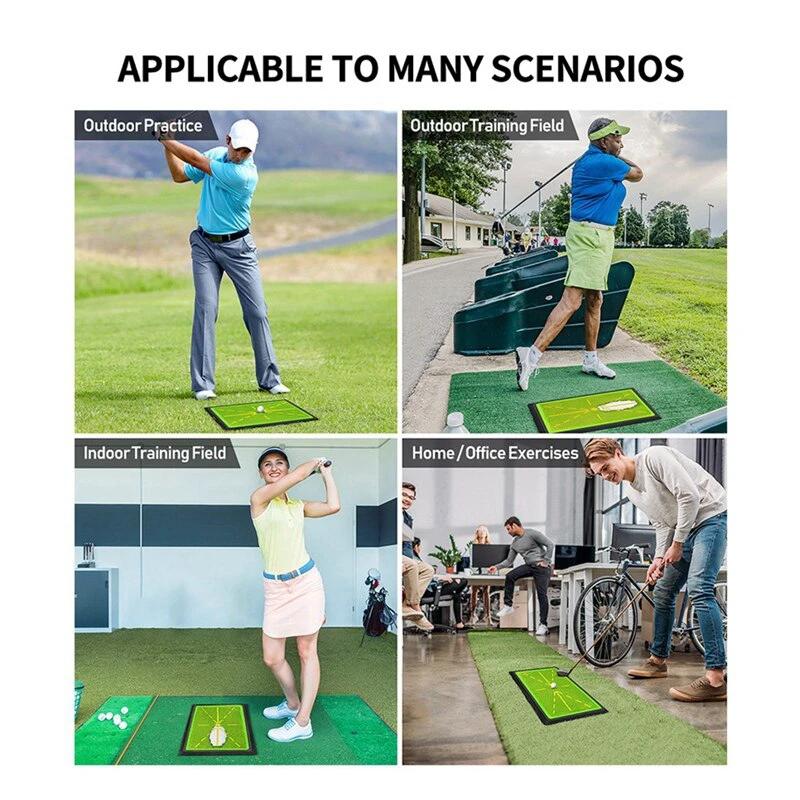 Golf Swing Tracker Mat - Use at Home or Park Bowlift by Bowlift