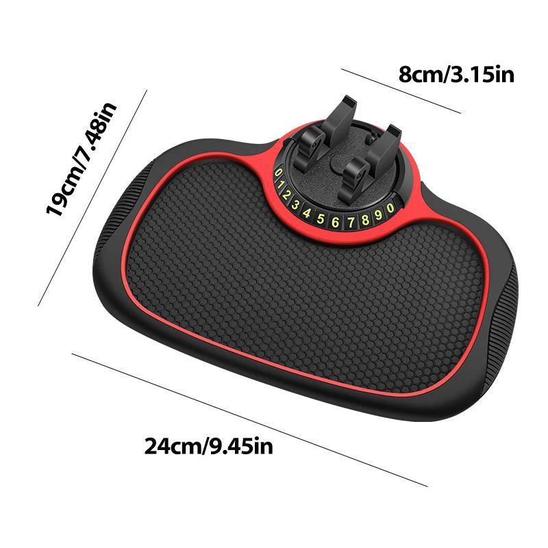 Anti-slip mat for smartphone holder on dashboard by Bowlift