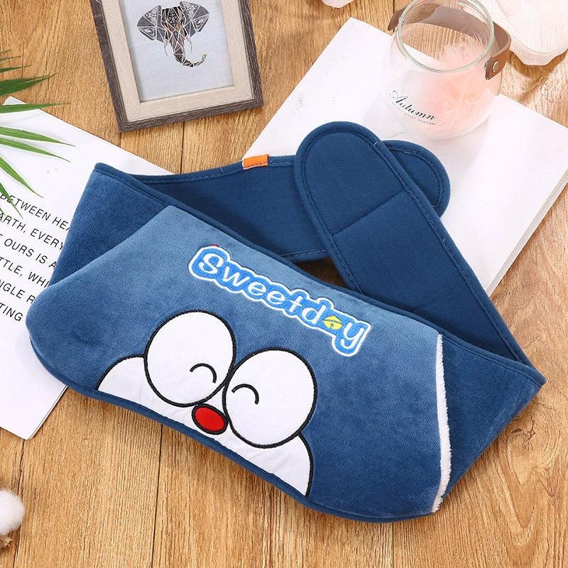 Rechargeable Plush Heating Pad Belt by Bowlift