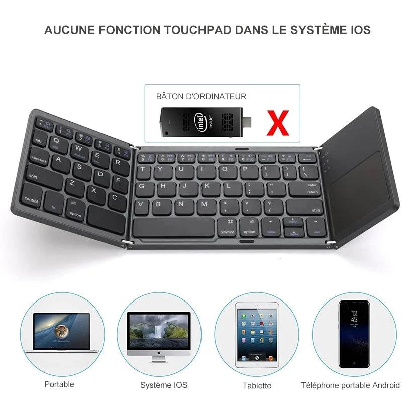 Wireless Bluetooth Folding Piano by Bowlift