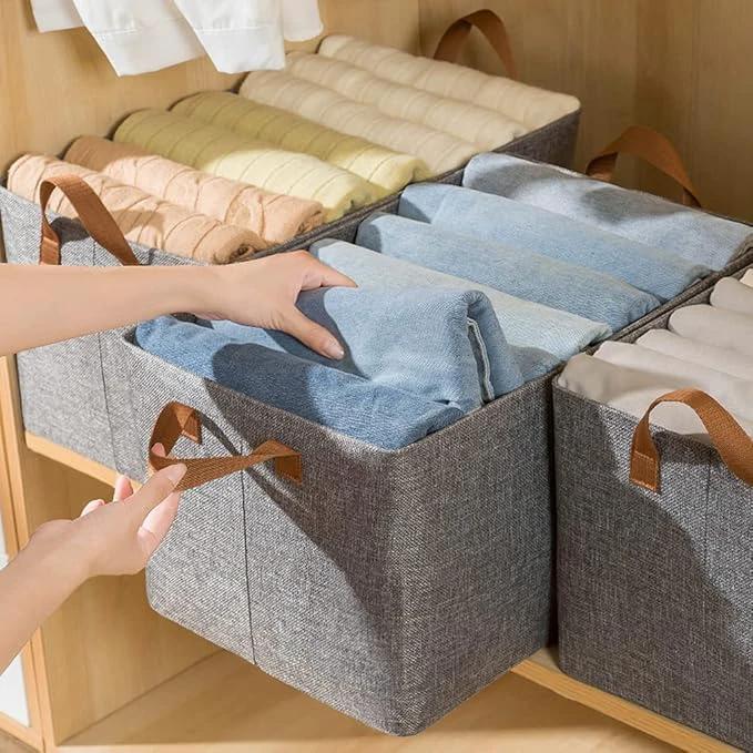 Sturdy Steel Framed Storage Bin by Casa & Beyond