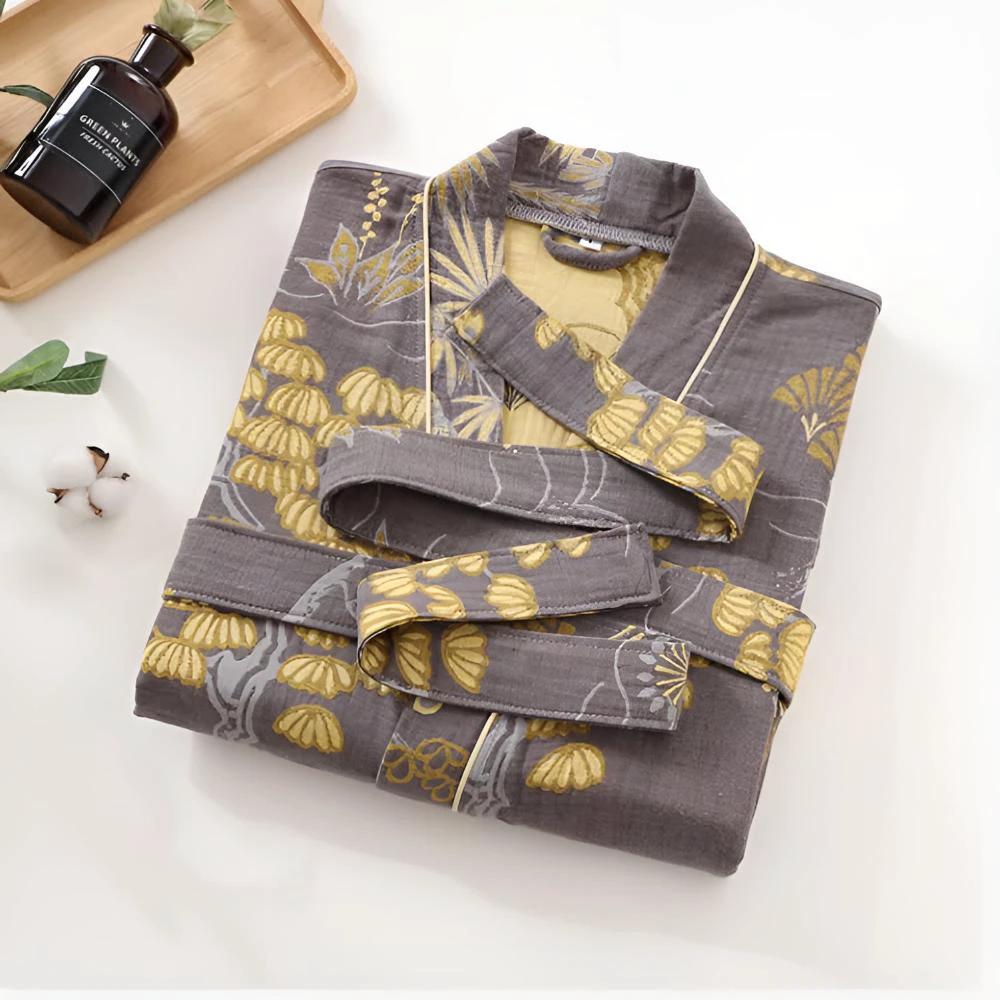 Imperial Flora Bathrobe by Casa & Beyond
