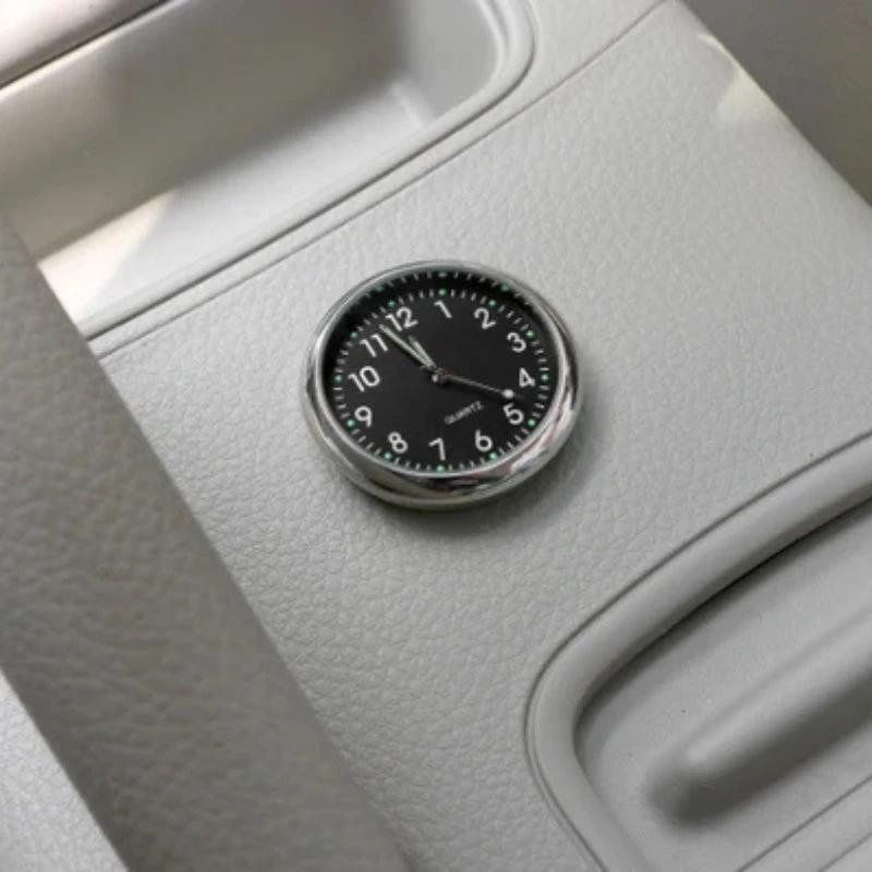 AutoTime Mini Analog Watch – Self-Adhesive and Stylish Design for Car Interior Bowlift by Bowlift