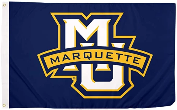 Marquette Golden Eagles Flag NCAA Marquette university flag -3X5 FT MU banner-100% polyster by flagsshop