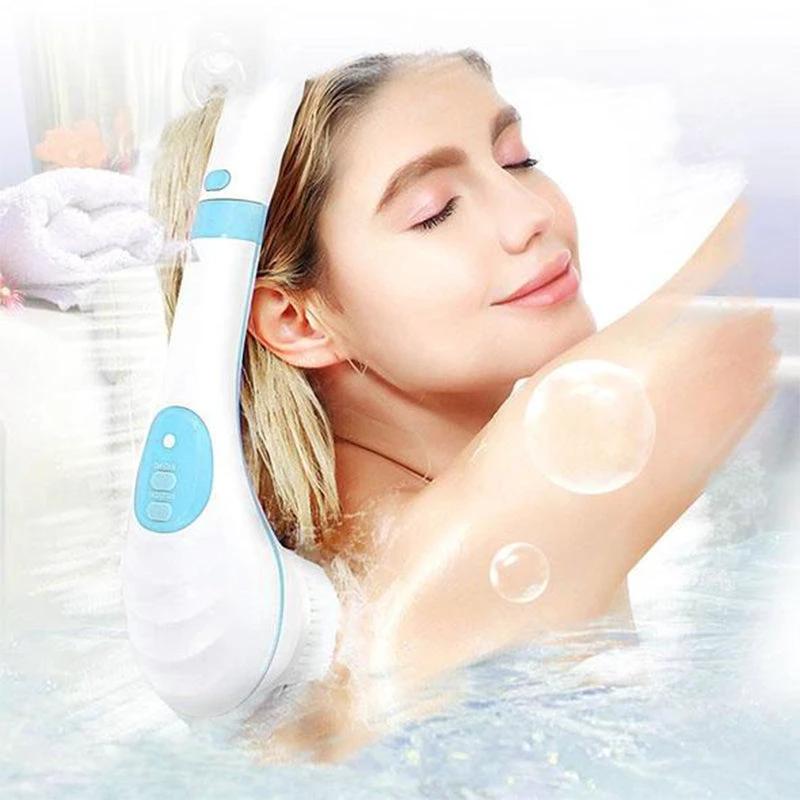 5-in-1 electric shower brush by Bowlift