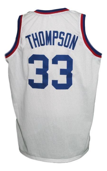 David Thompson Jersey #33 Denver Aba Retro Basketball New Sewn White by My store basketball