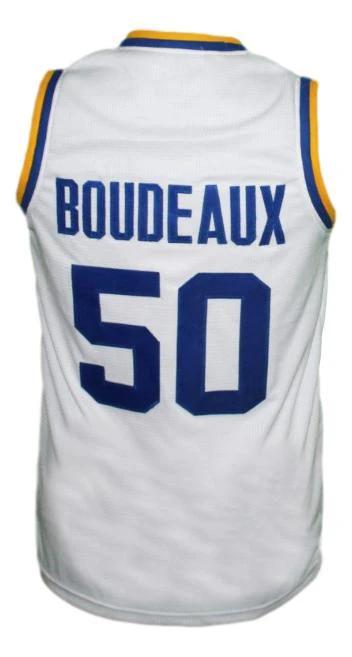 Neon Boudeaux Jersey #50 Western Blue Chips Movie Basketball White by My store basketball