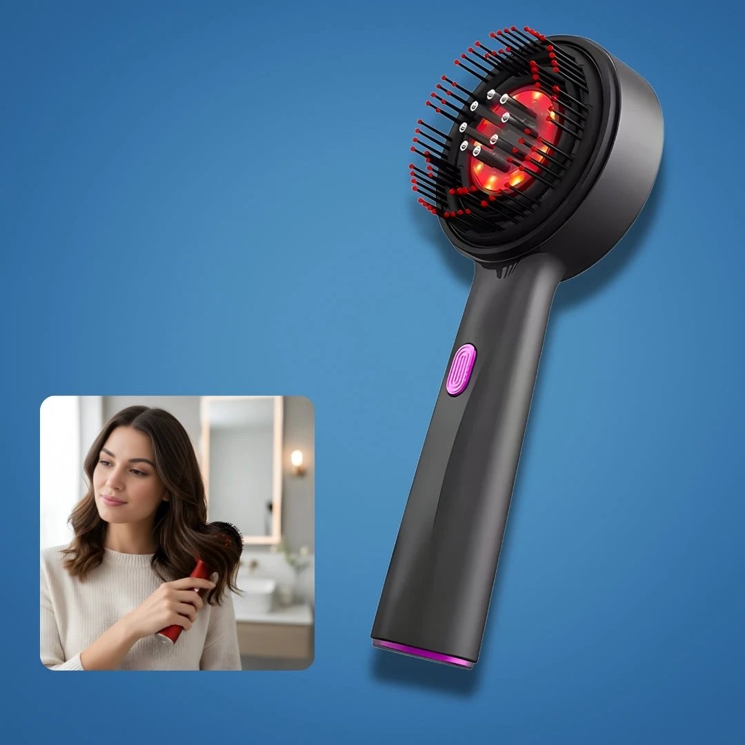 Red-Light Therapy – Rechargeable Hand-Held – Boosts Density for Thinning Hair – ThickerGrowth Bowlift by Bowlift