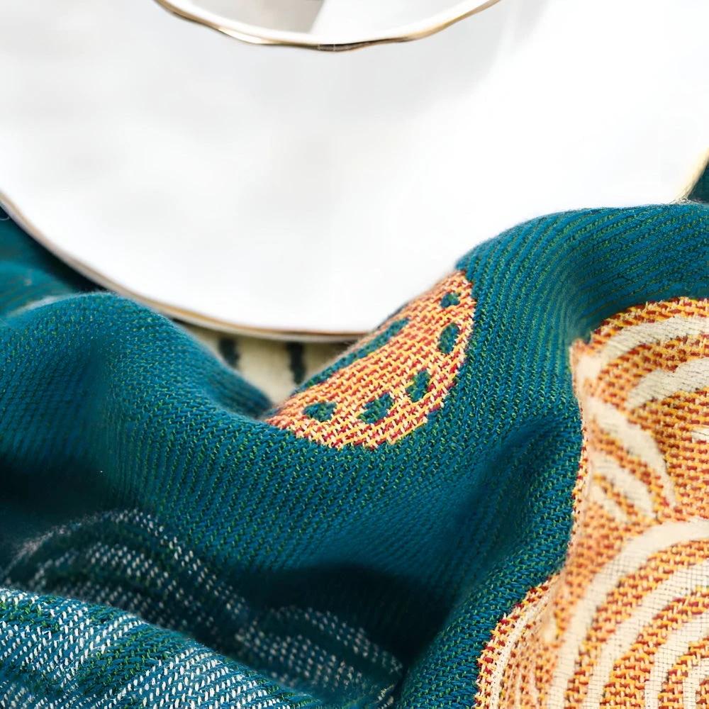 Exotic Floral Throw Blanket by Casa & Beyond