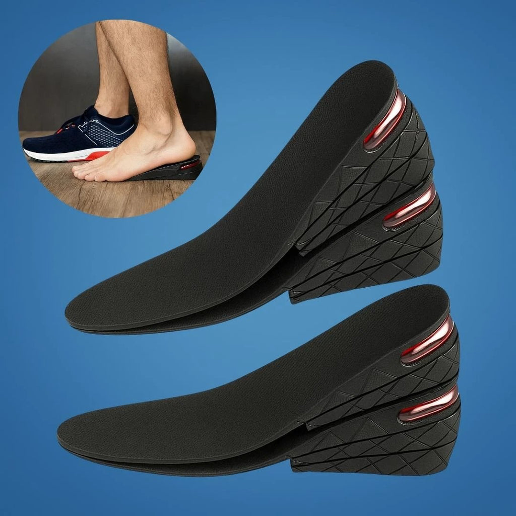 Heelsure | Heel Lift Insoles – Adjustable Height Boost – Breathable Cushioned Gel – Discreet Comfort for Work, Sport or Daily Wear Bowlift by Bowlift
