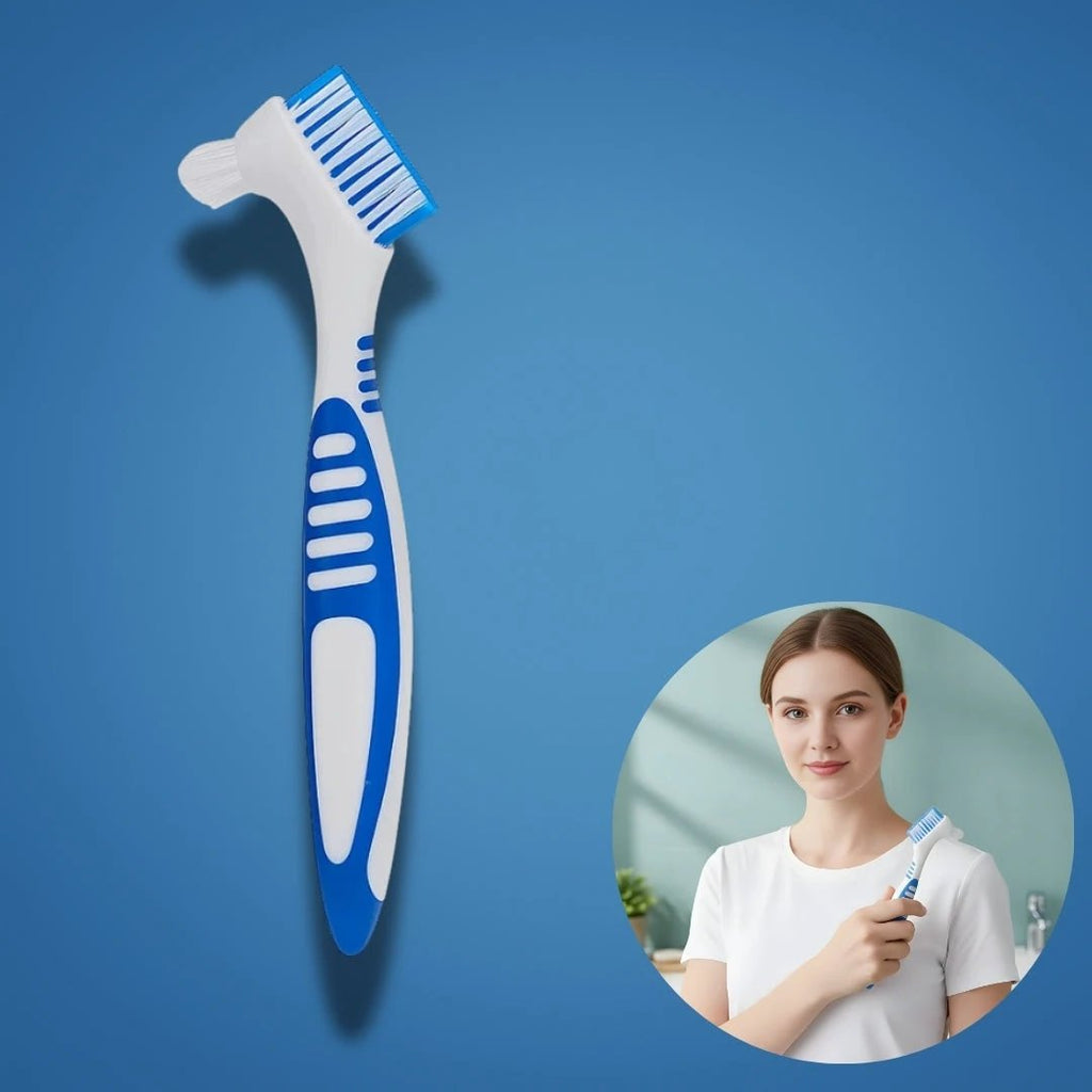 Soft Bristle Dual-Head – Anti-Slip Handle – Scratch-Free Cleaning – Fresh Breath for Seniors Bowlift by Bowlift