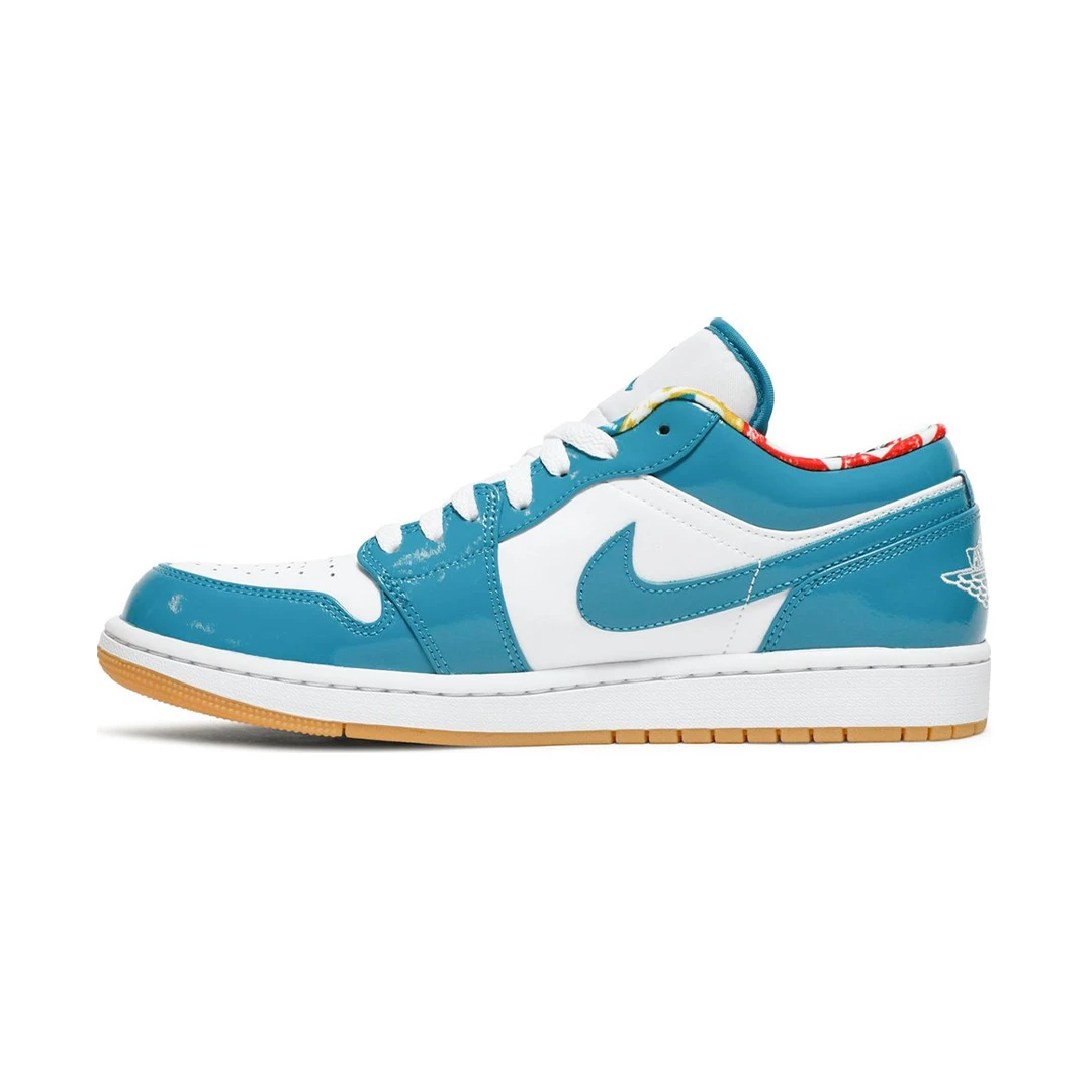 Air Jorrdan 1 Low SE Barcelona Cyber Teal by Air Jordan