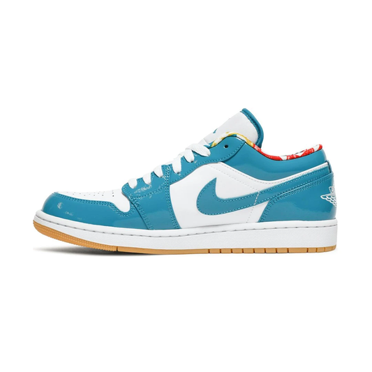 Air Jorrdan 1 Low SE Barcelona Cyber Teal by Air Jordan