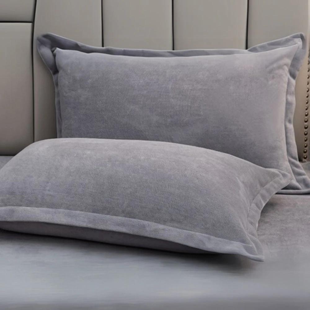 Fleece Comfort Pillow Covers by Casa & Beyond