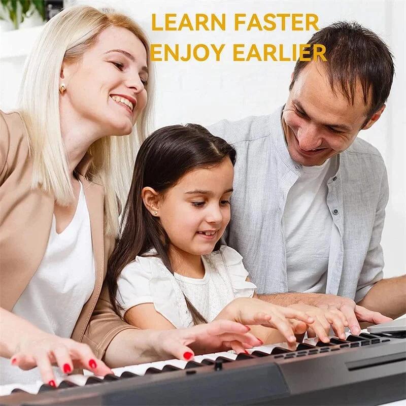 Removable Piano Keyboard Note Label by BowLift