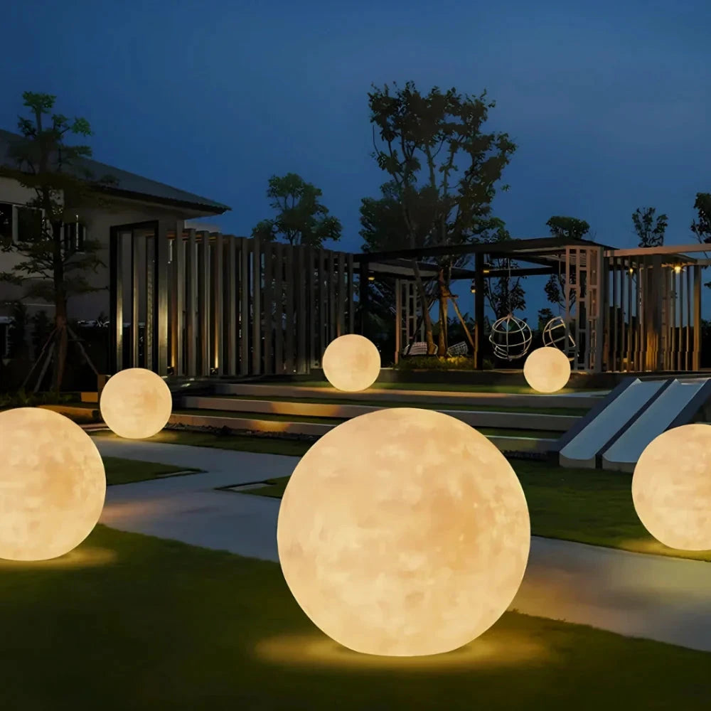 Selene Moon Garden Light by BowLift