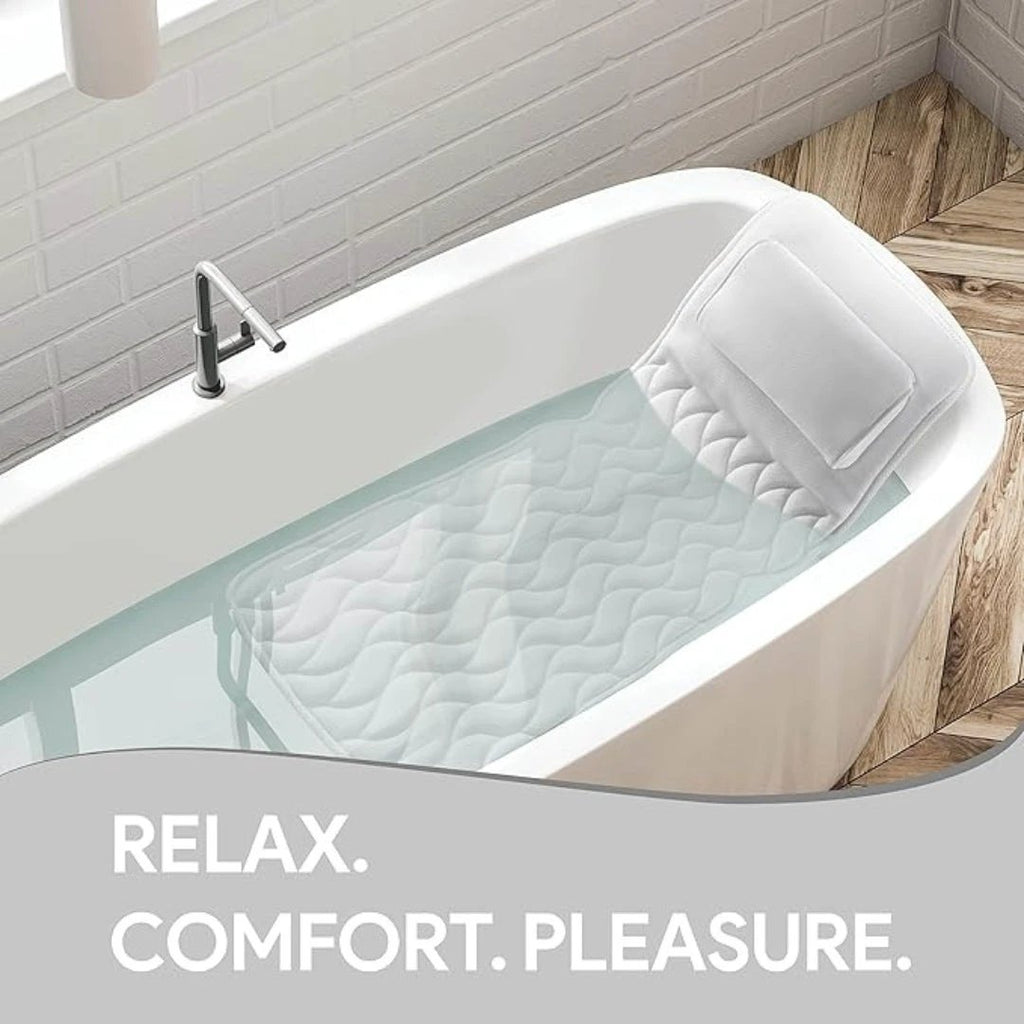 Luxe Full Body Bathtub Pillow | Bath Mattress by Casa & Beyond