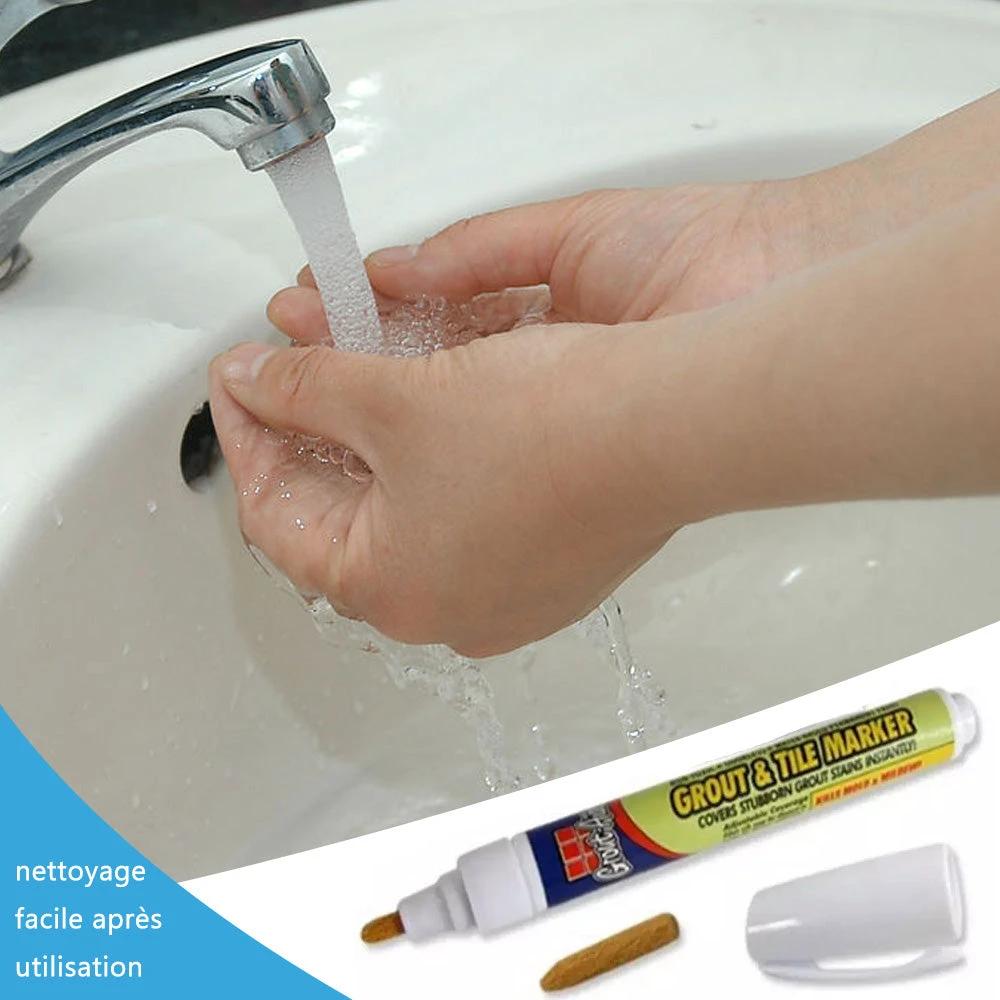 Fountain pen and tile marker by Bowlift