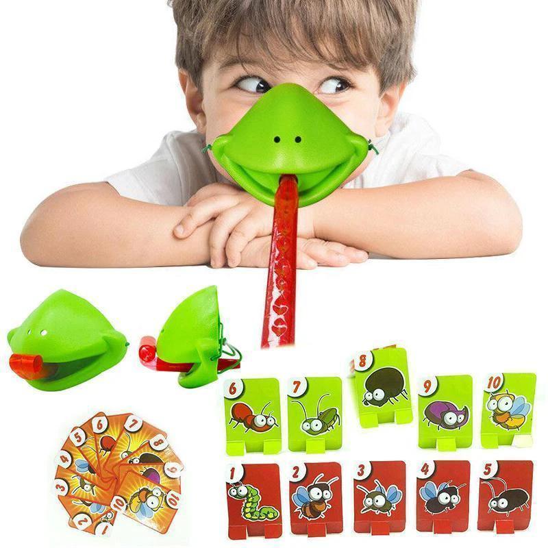 Desk toy for catching language Chameleon by Bowlift