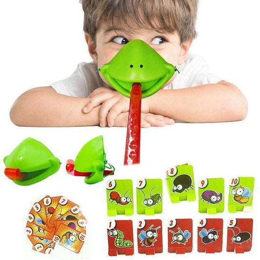 Desk toy for catching language Chameleon by Bowlift