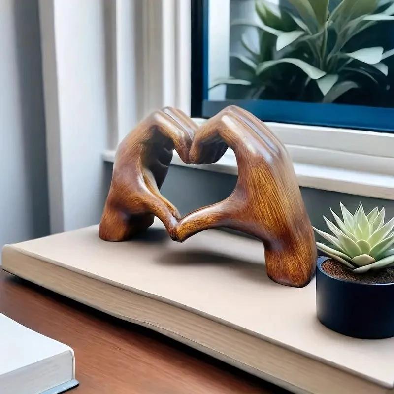 Statue of the Hands of the Heart by Bowlift