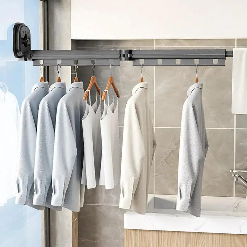 Retractable clothesline with suction cup Bowlift by Bowlift