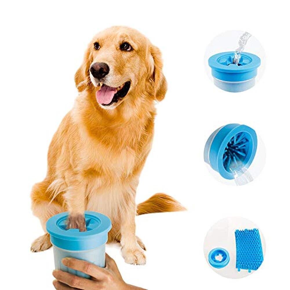 PawScrub - Pet Wash Brush by Bowlift