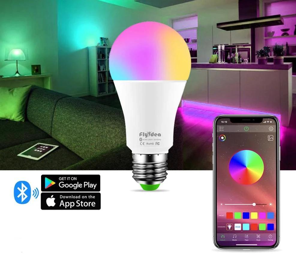 Liora - 16 Color Change LED Light Bulb by Bowlift