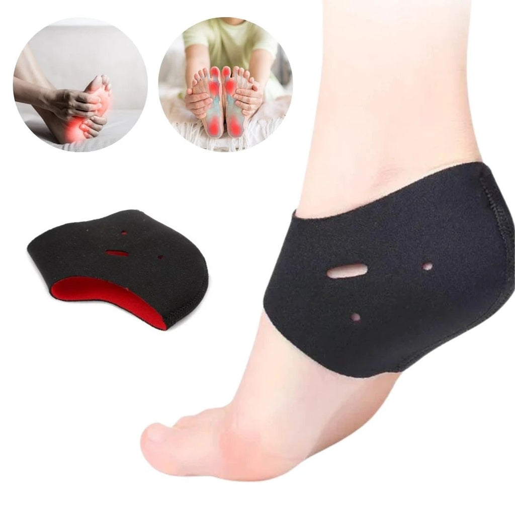 SootheSteps Heel Socks | Cushioned Support for Dry Cracked Heels - Plantar Fasciitis Relief - Ideal for Daily Use Bowlift by Bowlift