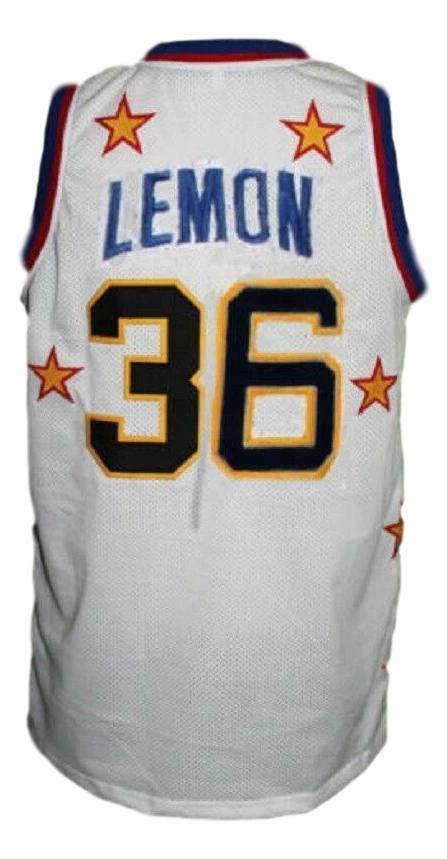 Meadowlark Lemon Jersey #36 Harlem Globetrotters Basketball White by My store basketball
