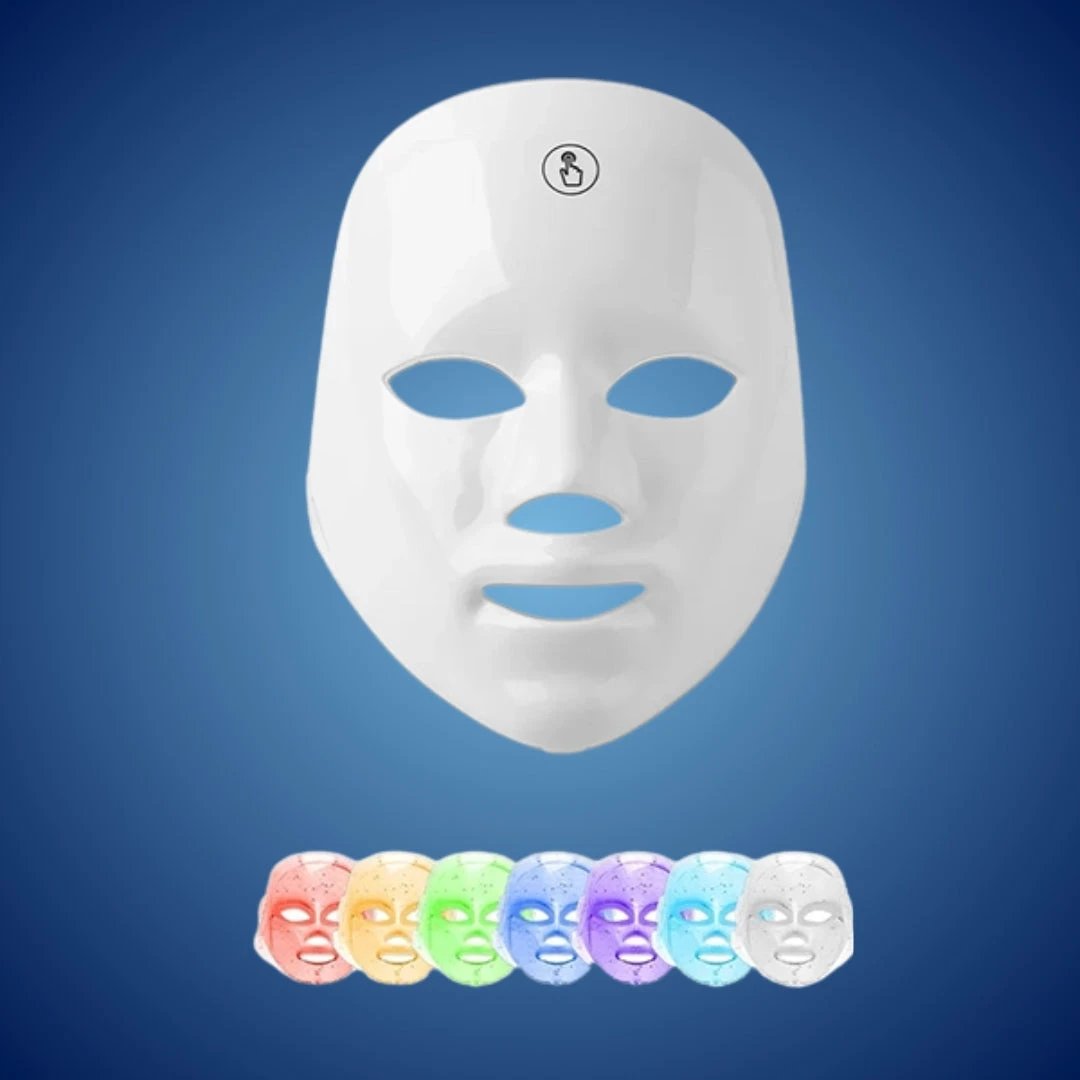 GlowSkin Pro LED Light Therapy Mask | Stimulates Collagen - Reduces Wrinkles - Improves Skin Texture - Soothes Redness Bowlift by Bowlift