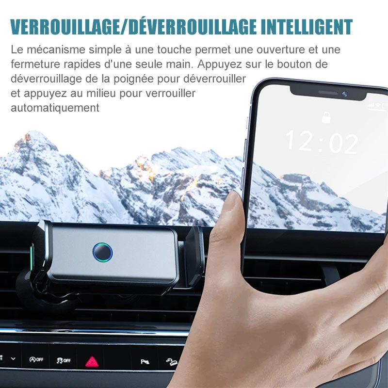 Adaptive phone holder with 360-degree rotation by Bowlift