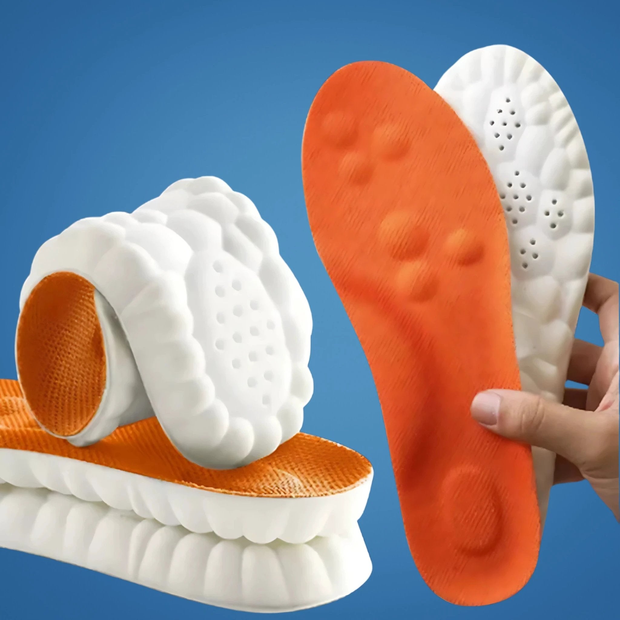 StepRelief | Running Insoles – Shock Absorbing – Breathable & Cushioned – For Foot Pain & Daily Comfort Bowlift by Bowlift