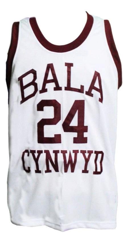 Kobe Bryant Jersey #24 Bala Cynwyd Middle School Basketball New White by My store basketball