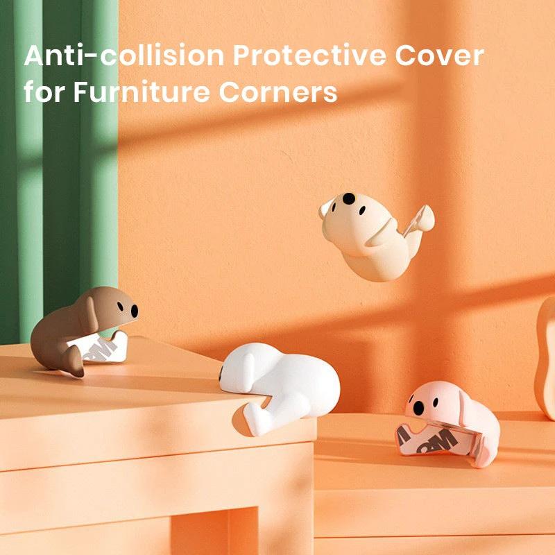 Cartoon Animal Dog Table Corner Protector by BowLift