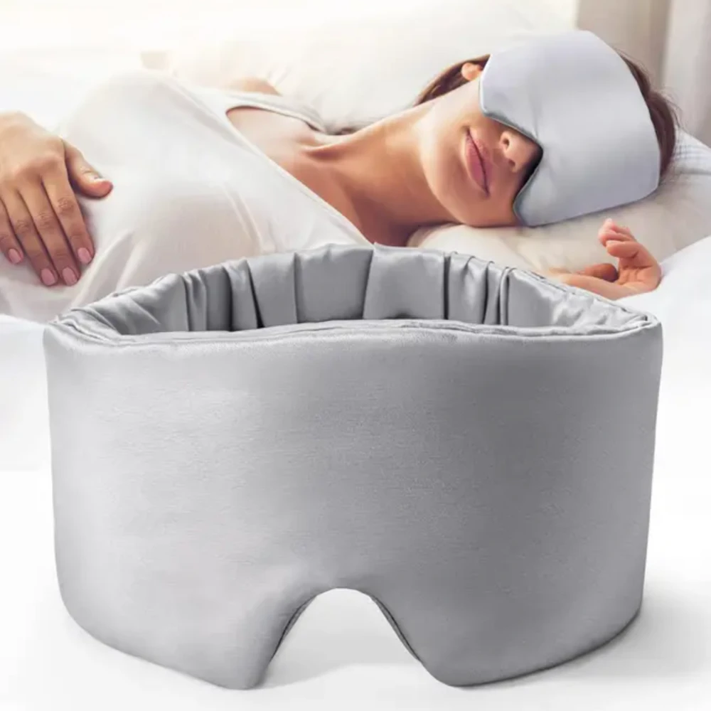 Pure Mulberry Silk Sleep Mask Bowlift by Bowlift