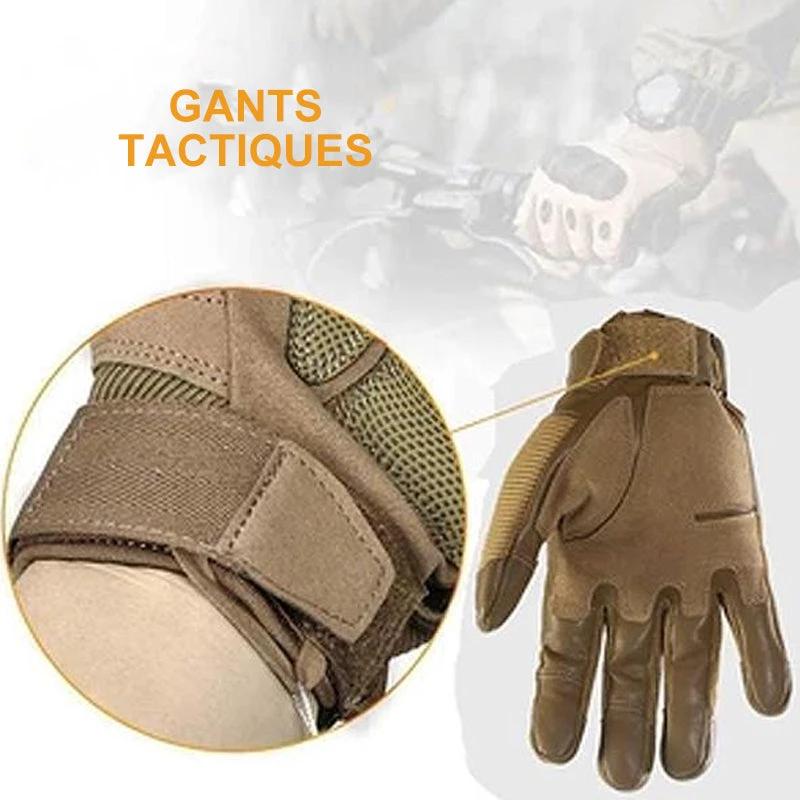 Military tactical gloves with full fingers by Bowlift