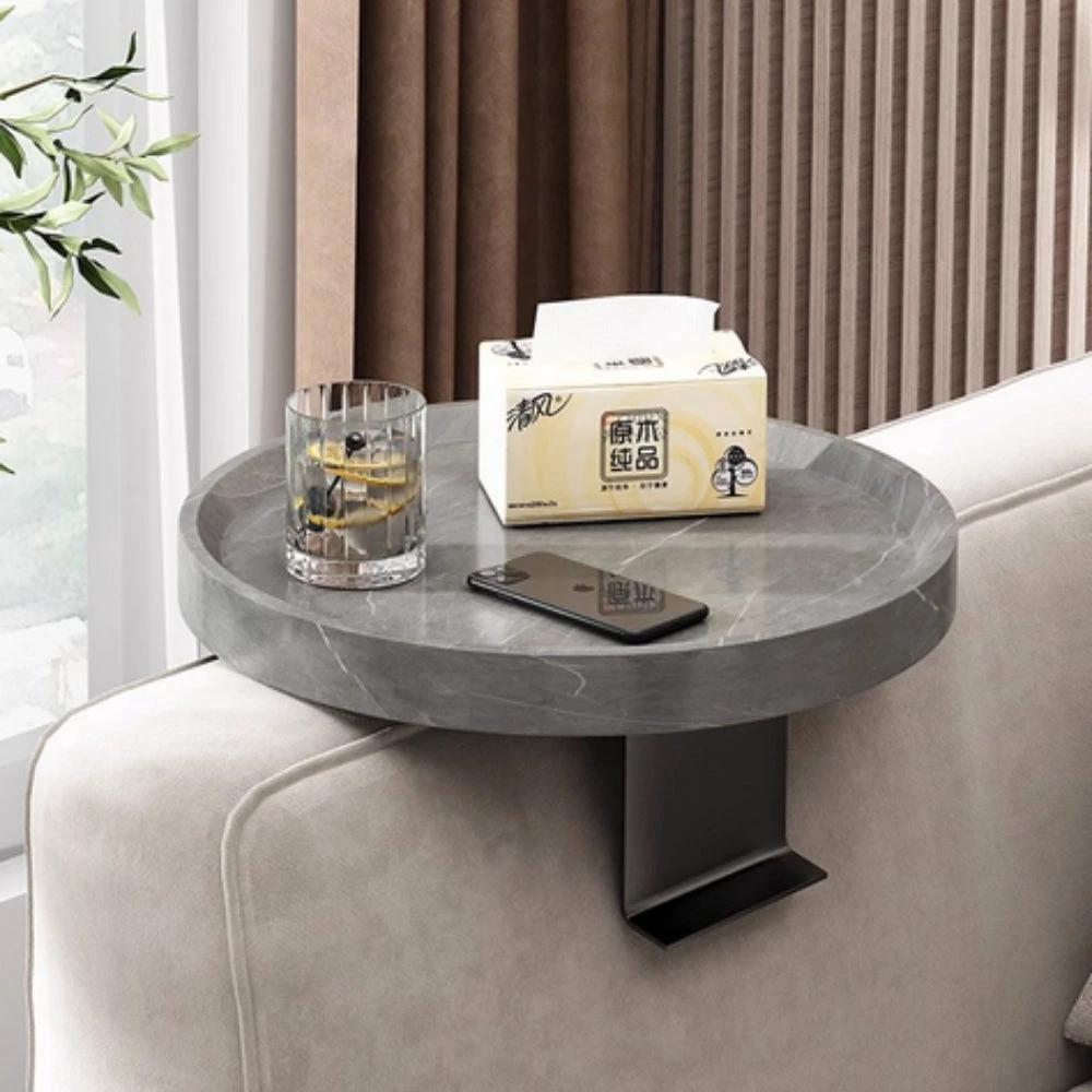 Sofa Armrest Walnut Tray by Casa & Beyond