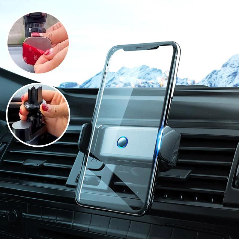 Adaptive phone holder with 360-degree rotation by Bowlift