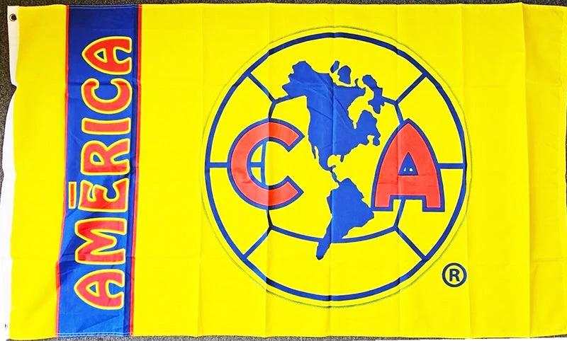 Club America Flag Banner Mexico Futbol Soccer Bandera-3x5 ft by flagsshop